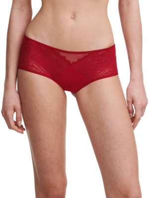 Floral Touch shorty Scarlet red