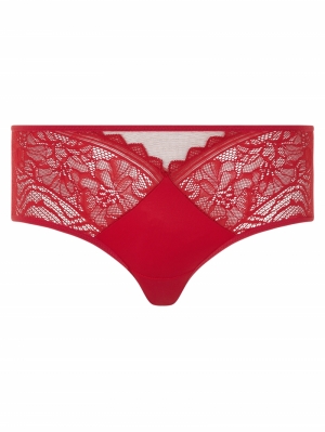 Floral Touch shorty Scarlet red