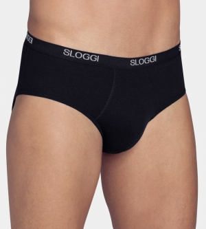 sloggi men Basic Midi ZWART