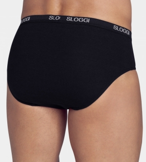 sloggi men Basic Midi ZWART