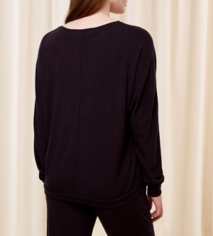 Cosy Comfort Top MIDNIGHT PURPLE
