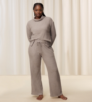 Thermal MyWear Wide Leg Trouse BEIGE