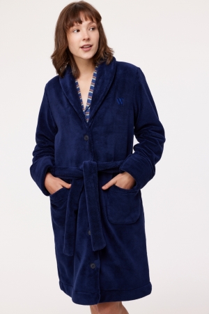 Dames kamerjas DONKERBLAUW