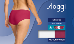 Basic+ Midi 4-pack BROWN COMBINATI