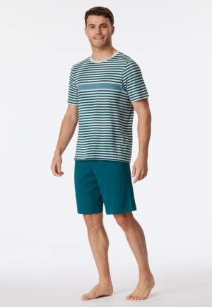 Pyjama kort Casual Nightwear JEANSBLAUW