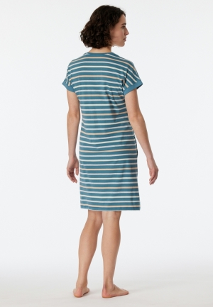 Slaapshirt Casual Essentials BLAUWGRIJS