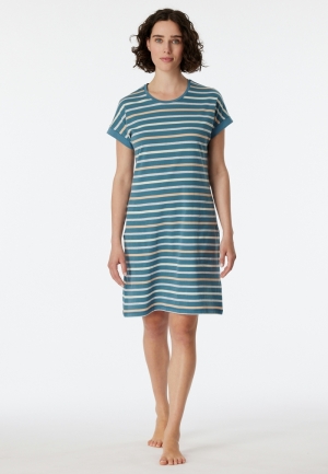 Slaapshirt Casual Essentials BLAUWGRIJS