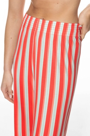 DAVINA lange broek LOLLOPOP RED
