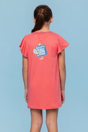 Slaapkleedje Zeepaardje KORAALROOD