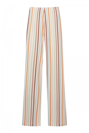 IMILIA lange broek CHAMPAGNE