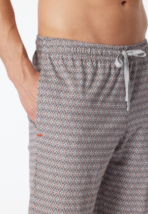 Pyjama kort met ronde hals GRAPEFRUIT