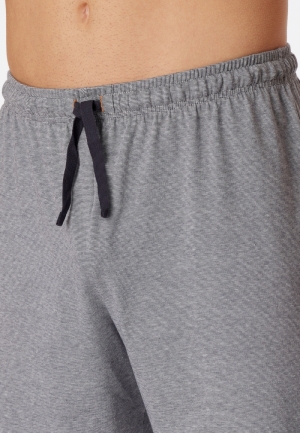 Pyjama kort met ronde hals BLAUW