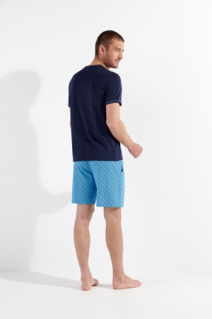 Pyjama met short Cameron BLUE PRINT