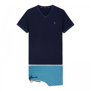 Pyjama met short Cameron BLUE PRINT