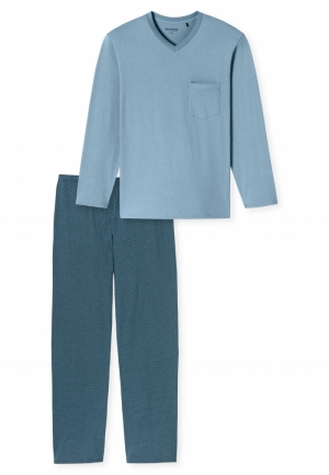 Pyjama Comfort Essentials GRIJSBLAUW