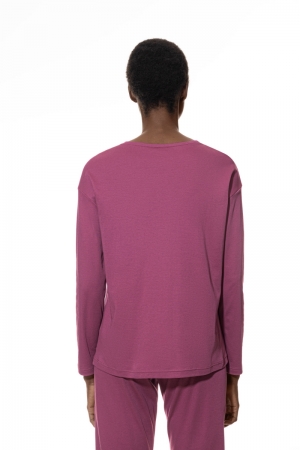 Unique Colours shirt ELDERBERRY