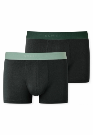 Short 2-pack Organic Cotton ZWART