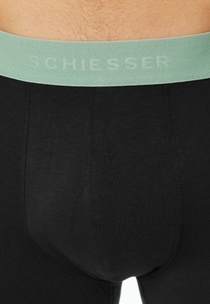 Short 2-pack Organic Cotton ZWART