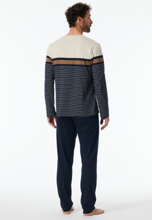 Pyjama Casual Nightwear NACHTBLAUW