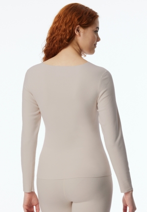 Shirt met lange mouwen SAND