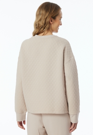 Sweatshirt Mix + Relax BEIGE