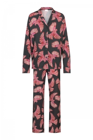 Flying Bird doorknooppyjama THUNDER GREY