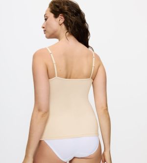 Feel of Modal Spaghetti Top CREAMY DREAM