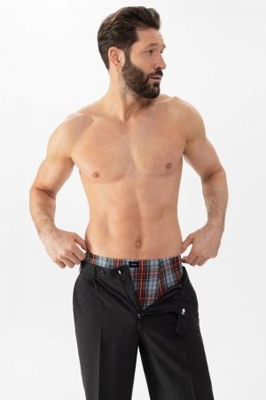 Long boxershort LIGHT GREY