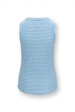 Trinity top zonder mouwen BLAUW
