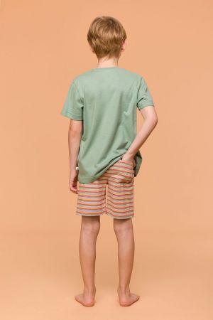 Jongenspyjama lieveheersbeest KAKI