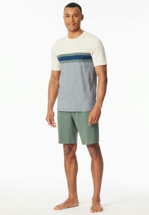 Korte pyjama Casual Nightwear KAKI
