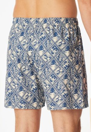 Boxershorts 2-pack DONKERBLAUW