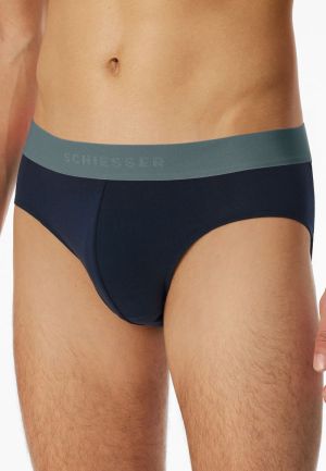 Rioslip set van 3 meerkleurig DONKERBLAUW