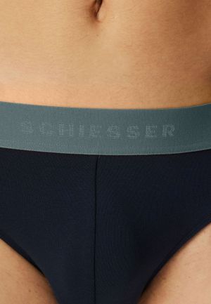Rioslip set van 3 meerkleurig DONKERBLAUW