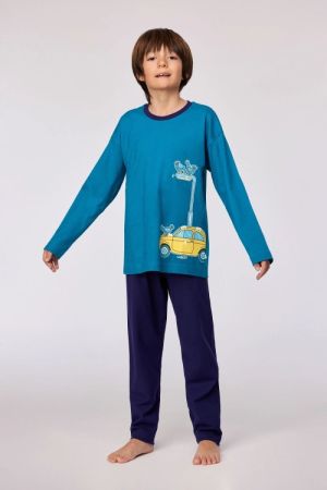 Jongenspyjama Duif Wanda GROENBLAUW