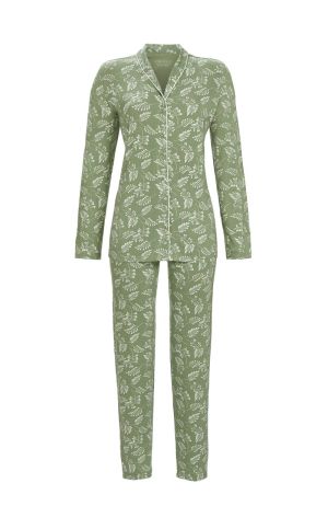 Pyjama doorknoopshirt BASILICUM