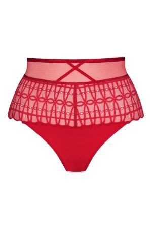 Captivating high waist slip RED CARPET