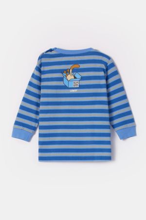 Babypyjama Kat BLAUW