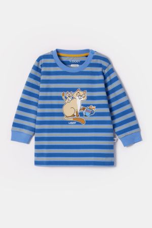 Babypyjama Kat BLAUW