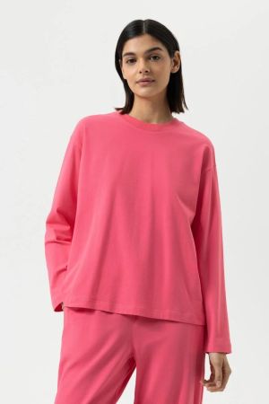 Pyjamashirt lange mouw PARADISE PINK