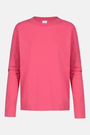 Pyjamashirt lange mouw PARADISE PINK