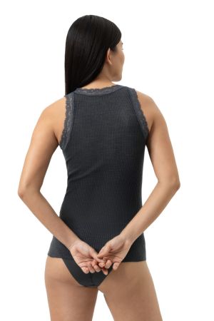 Wool Expressive Top THUNDER GREY