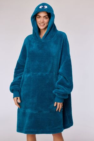 Cuddle sweater kids PETROL