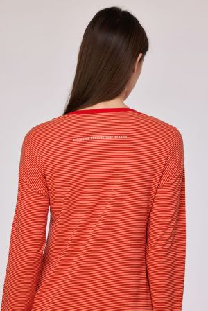 Nachtkleed Nighttime Hero ROOD-ORANJE
