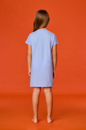 Slaapkleedje tijger BLAUW