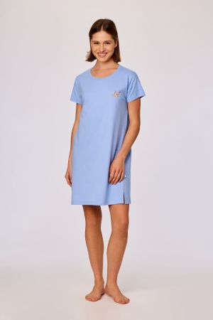 Slaapkleedje tijger BLAUW