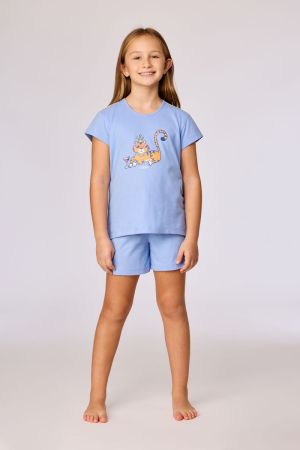 Meisjespyjama BLAUW