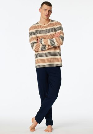 Lange pyjama Casual Nightwear WHISKEY