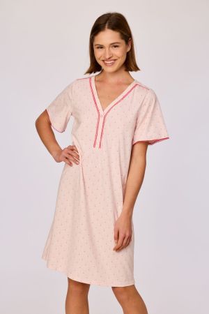 Slaapkleed schelpjes ROOS