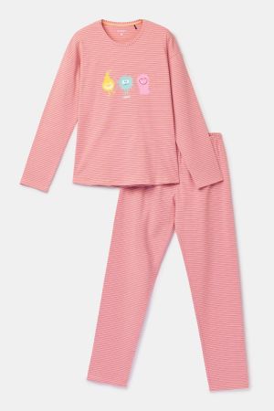 Damespyjama Aliens ROZE